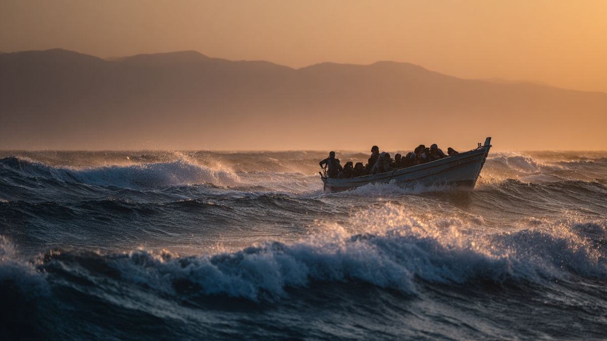 Comment les réfugiés arrivent-ils à Chios ?